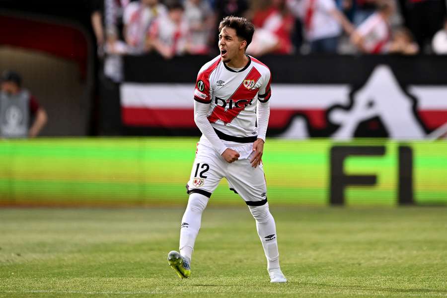 Ilias Akhomach, giocatore del Rayo Vallecano