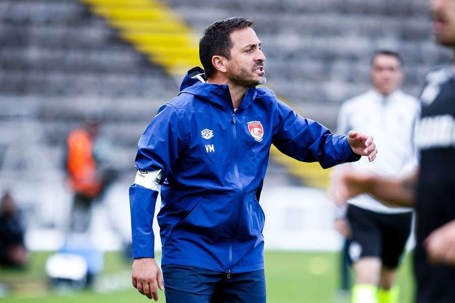 Vasco Matos, treinador do Santa Clara