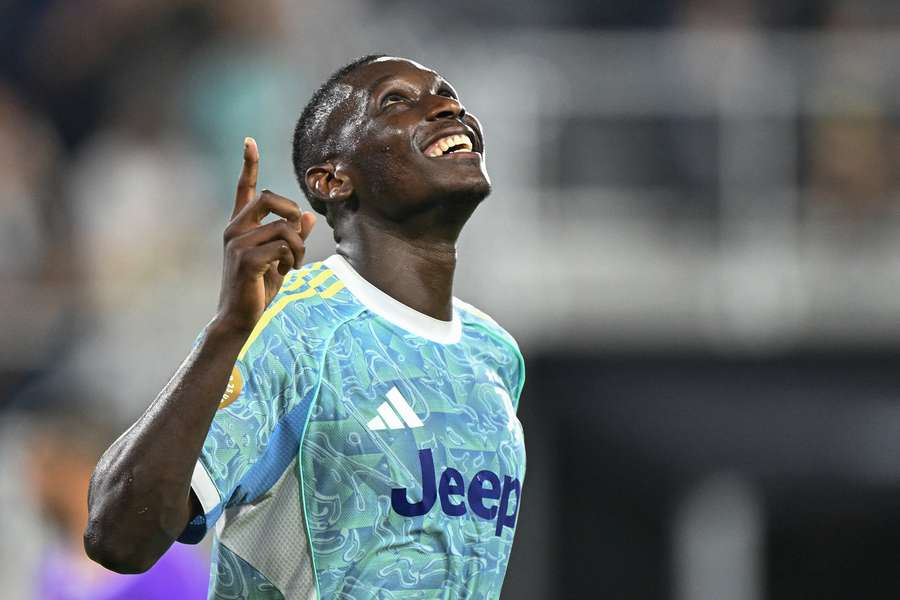 Kolo Muani con la maglia della Juventus