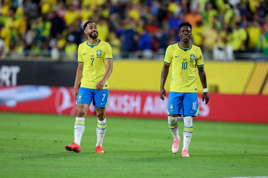 Vinícius y Mateus Cunha