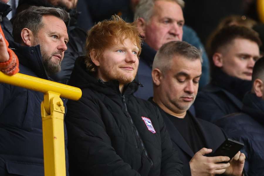 Ed Sheeran responds after he was given the  No 17 shirt for Ipswich's upcoming season