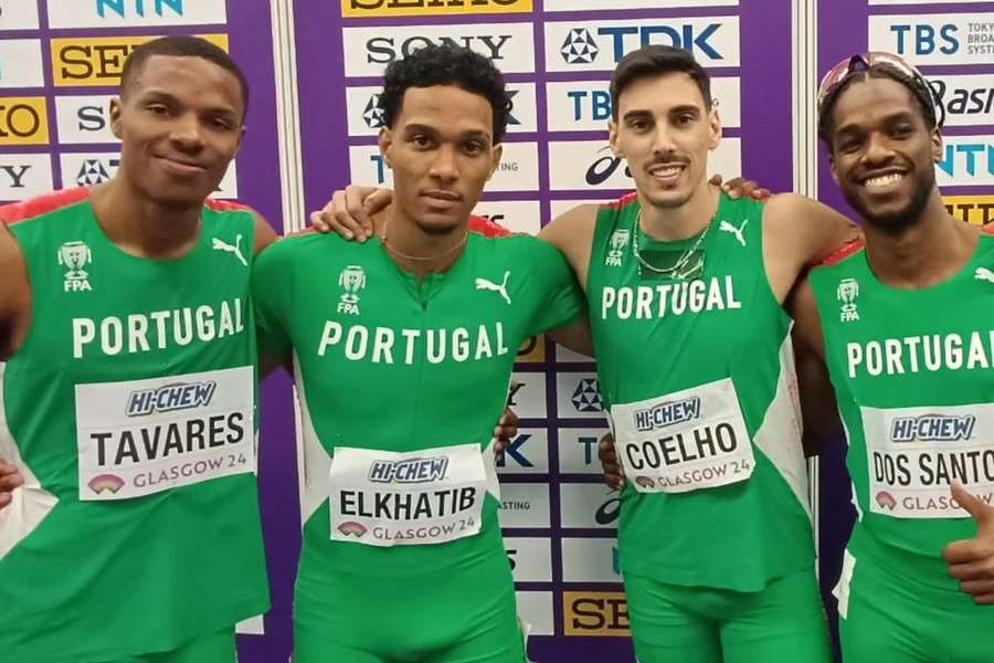 Ericsson Tavares, Ricardo dos Santos, João Coelho e Omar Elkhatib compõem a equipa