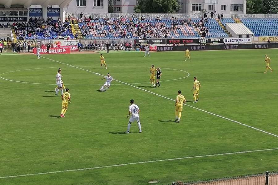 FC Botoșani, victorie la scor cu CS Mioveni în ultimul meci din play-out-ul Superligii