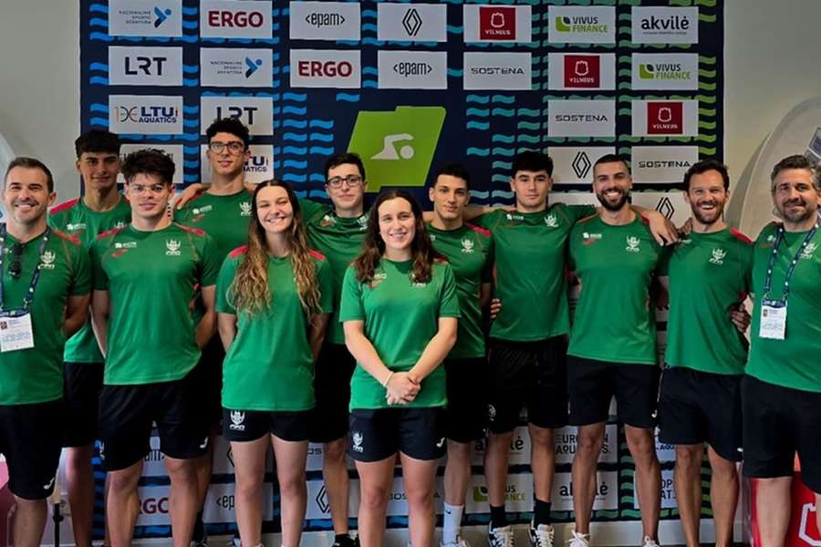 Seleção portuguesa de juniores em Vilnius