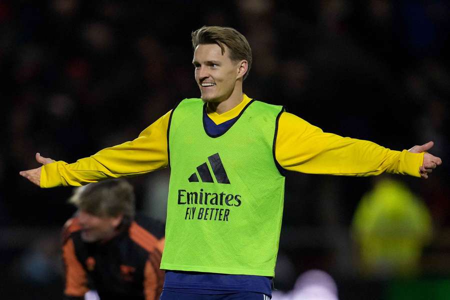 Martin Odegaard, capitán y lider del Arsenal