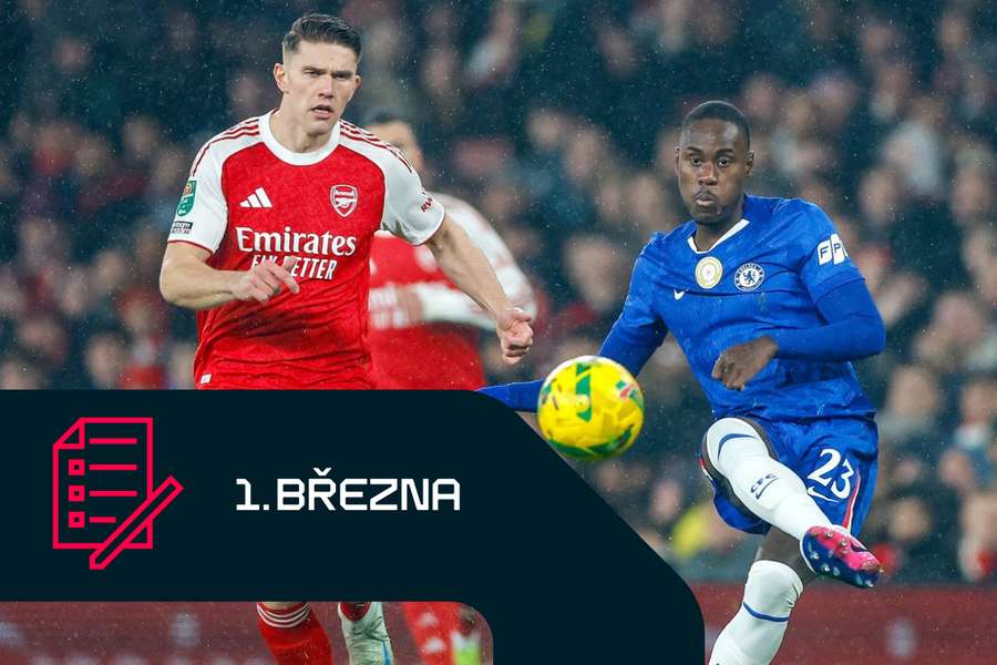 Viktor Gyökeres a Trevoh Chalobah se zřejmě znovu setkají v duelu Arsenalu s Chelsea.