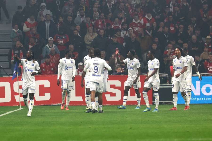 Auxerre célèbre son buteur ce dimanche.