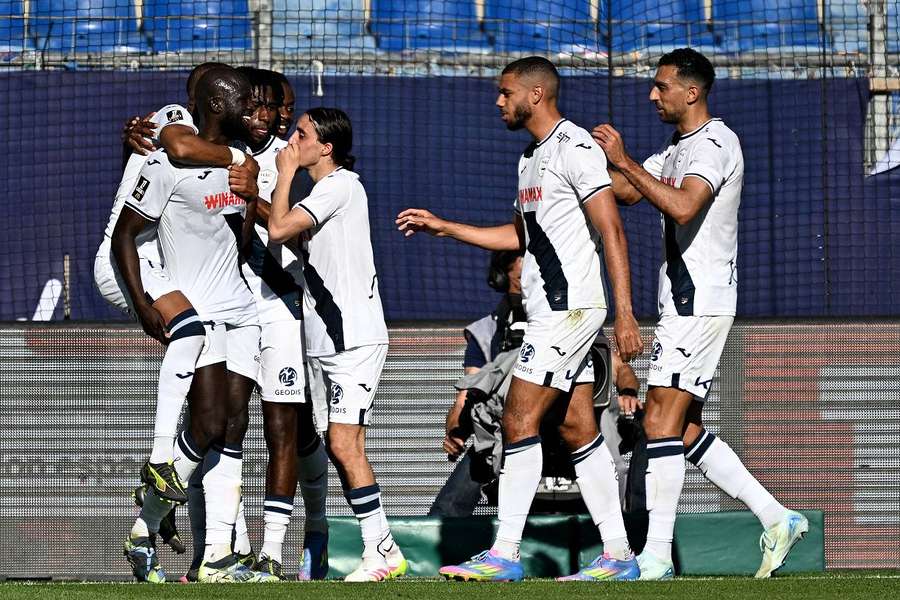 Abdoulaye Touré s'est offert un quatrième but en quatre matches au Stade de la Mosson. 
