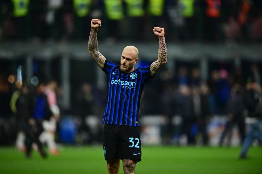 Federico Dimarco ťahá v Lige majstrov väčšinu akcíi Interu. 