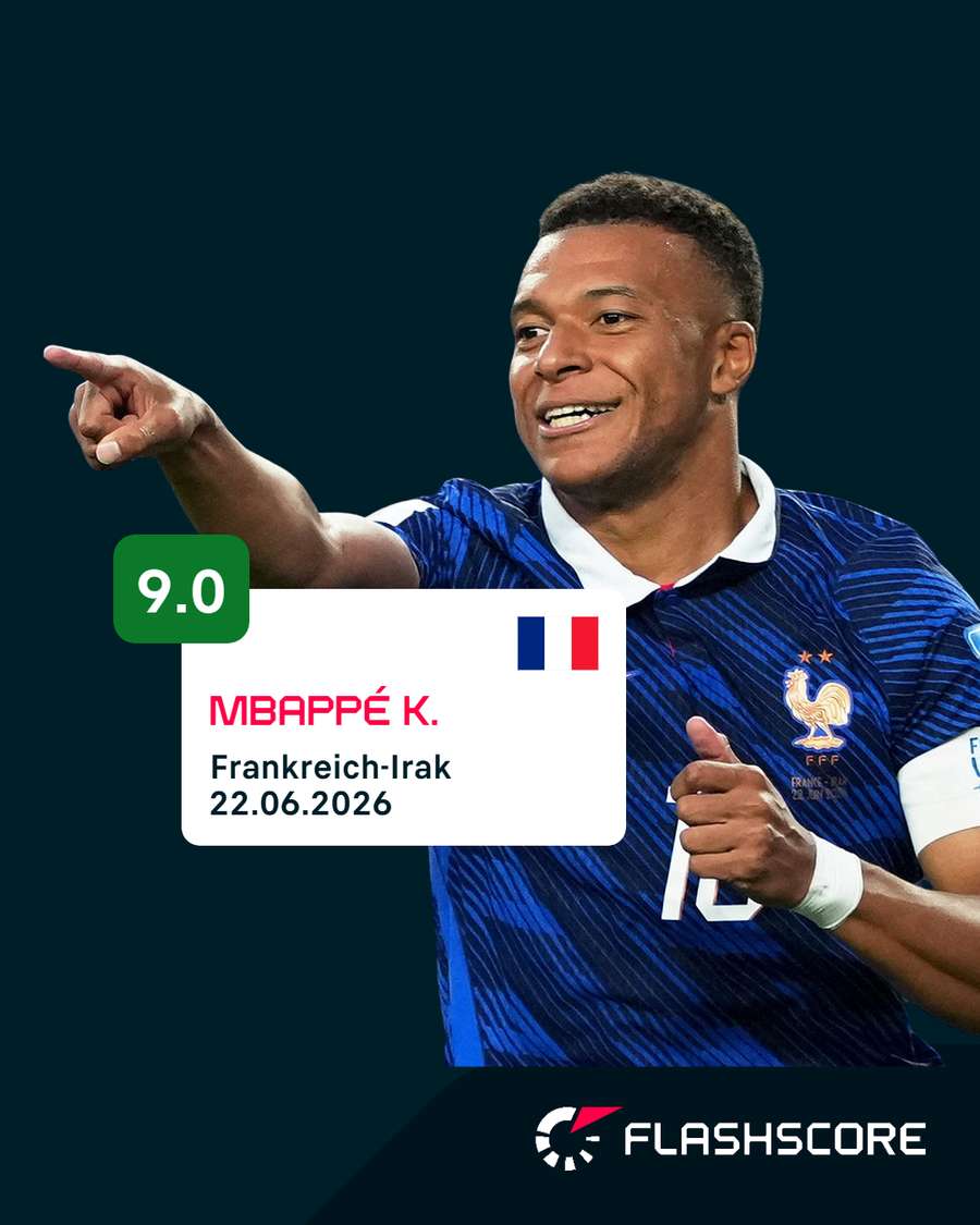 Mbappé überragte bei seinem Jubiläum Mbappé überragte bei seinem Jubiläum