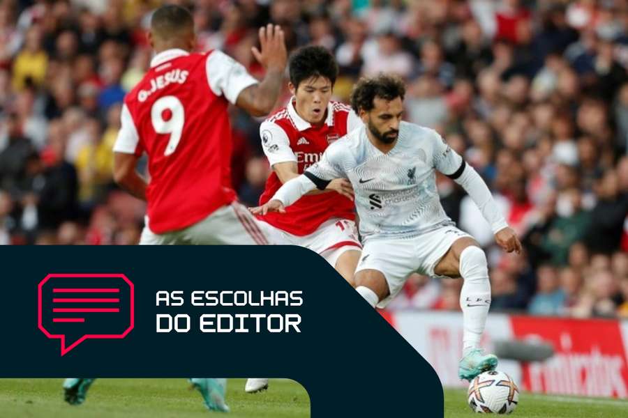 Liverpool e Arsenal no jogo grande da 18.ª jornada da Premier League