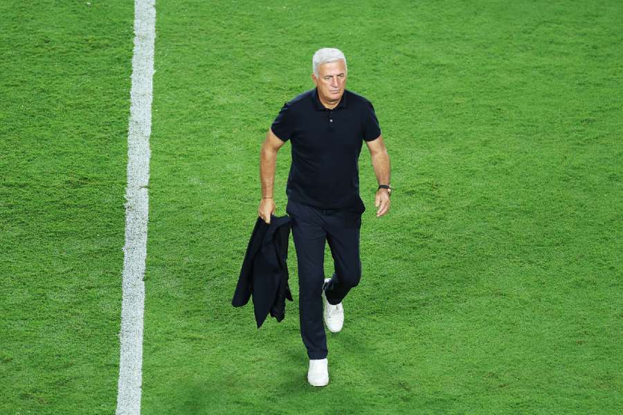 Algeria coach Petkovic after the match vs Argentina Algeria coach Petkovic after the match vs Argentina