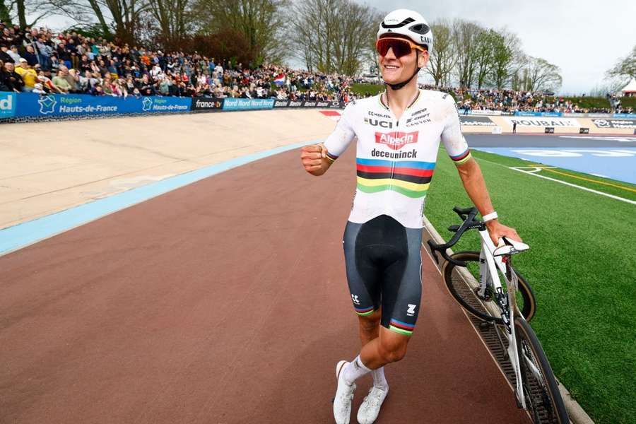 Van der Poel en avril dernier.