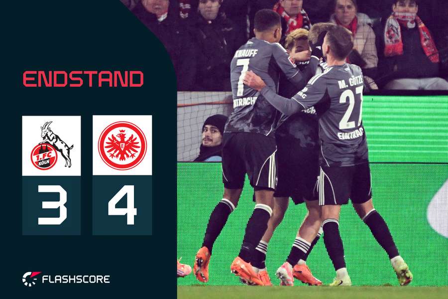 Doppelpack Burkardt: Frankfurt gewinnt wilden Schlagabtausch