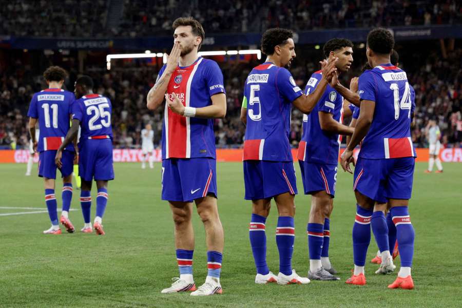 Khvicha Kvaratskhelia na Supertaça Europeia Khvicha Kvaratskhelia na Supertaça Europeia