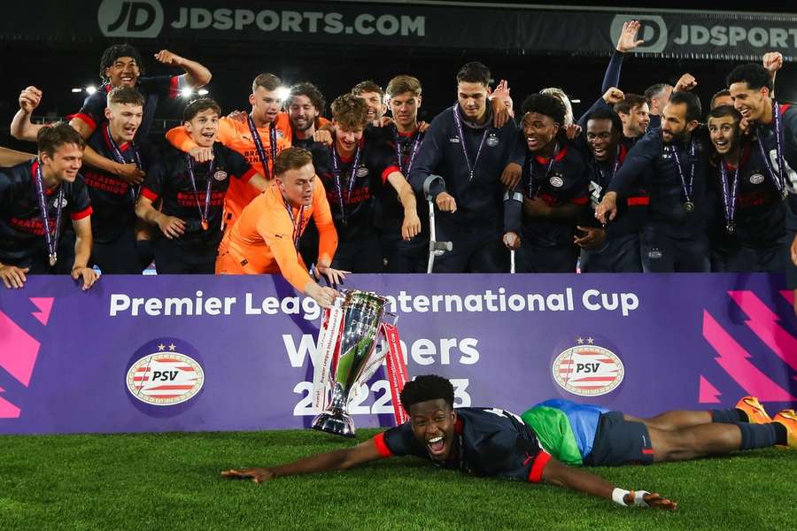 Jong PSV won de Premier League International Cup in 2023