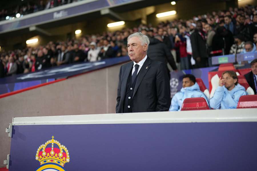 Ancelotti saw his side lose their first game of the season in mid-week