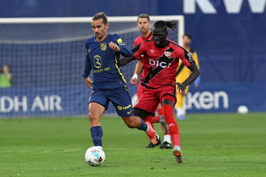 Griezmann, ante Pathé Ciss