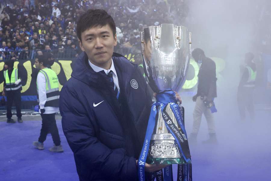 Supercoppa, Zhang: "Finché sarò presidente l'obiettivo sarà vincere"