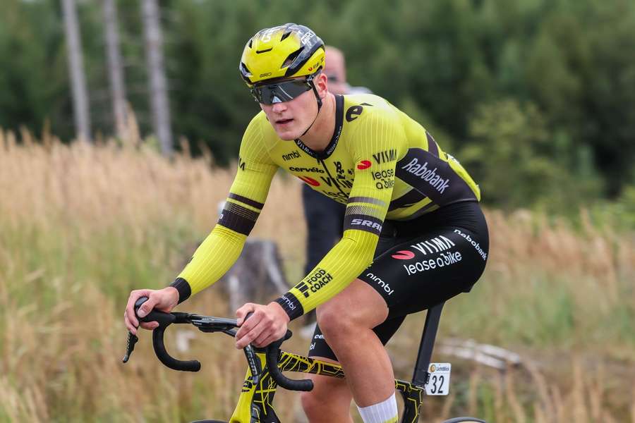 Niklas Behrens bei der Deutschland Tour 2025.