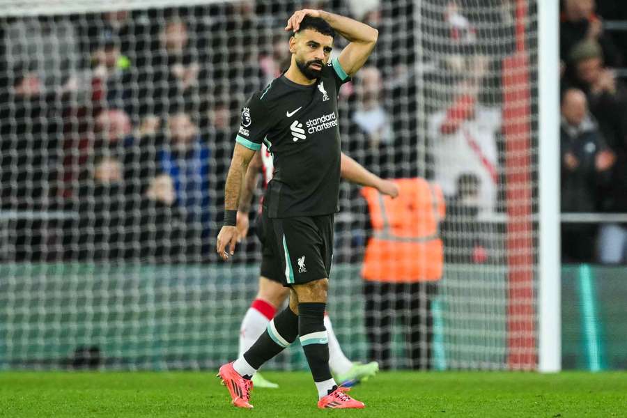 Salah has now reached double figures for goals in the Premier League