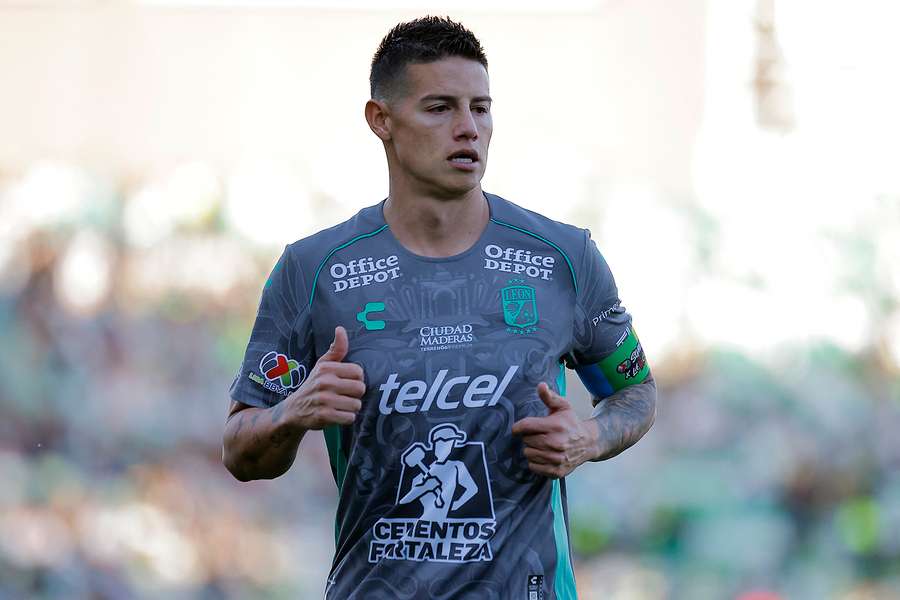 James Rodríguez, líder de Colombia