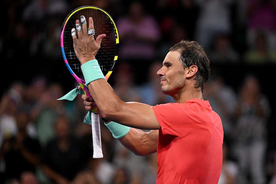 Nadal advances in Brisbane