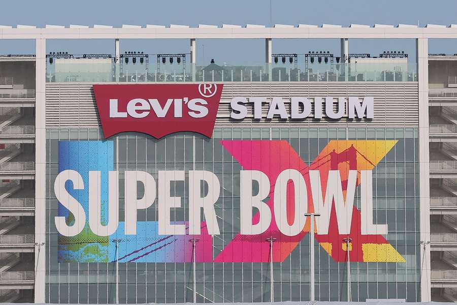 Levi Stadium hosts Sunday's Super Bowl between the New England Patriots and Seattle Seahawks.