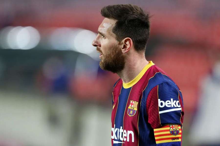 Messi jogou no Barcelona com Guardiola durante quatro anos