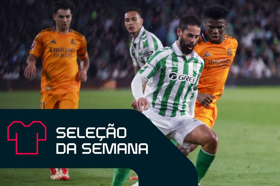 Isco, do Betis, foi o autor do gol da vitória contra o Real Madrid