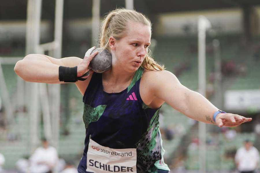 Jessica Schilder in actie tijdens een wedstrijd in Oslo eerder dit jaar