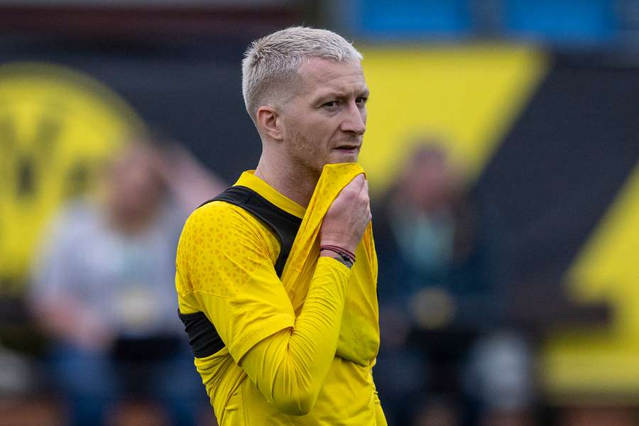 Marco Reus în cantonamentul Borussiei din Marbella