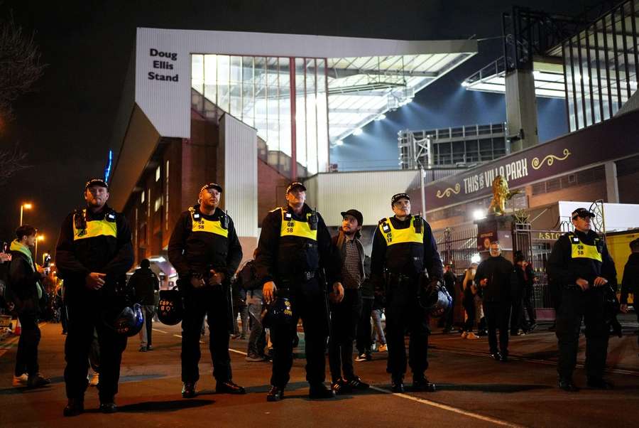 Six Arrested During Heated Protests Surrounding Aston Villa vs Maccabi Tel Aviv Match Six Arrested During Heated Protests Surrounding Aston Villa vs Maccabi Tel Aviv Match