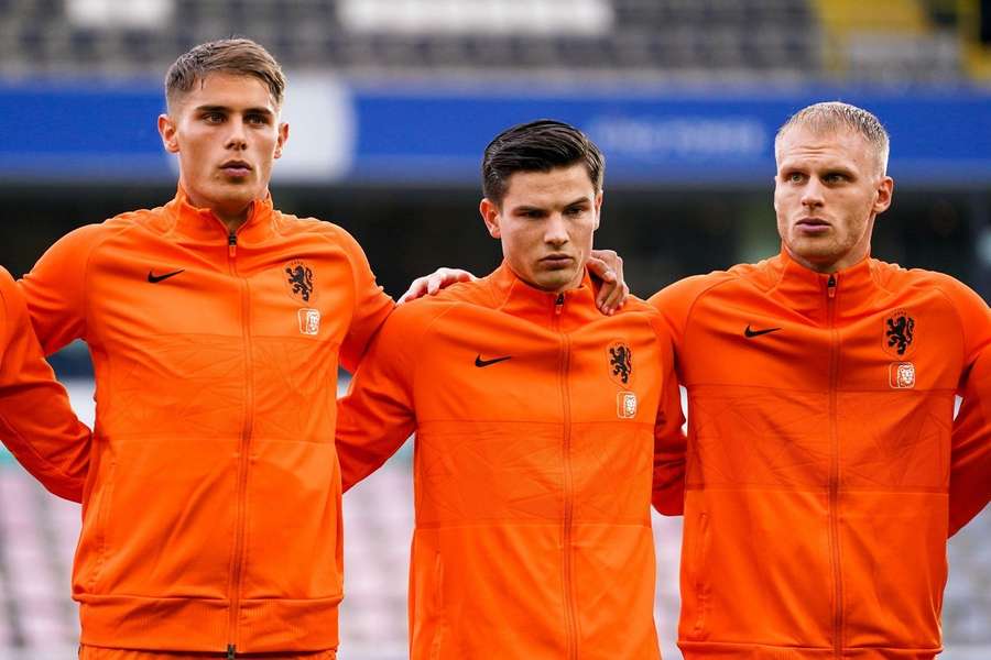 Micky van de Ven, Jurgen Ekkelenkamp en Mitchell Bakker kwamen de laatste jaren veel in actie voor Jong Oranje