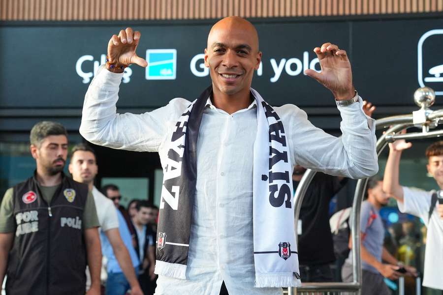 João Mário, jugador del Besiktas