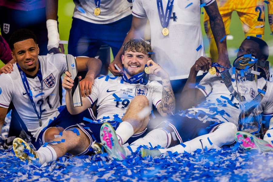 Harvey Elliott (centre) and his England teammates sparkled in Slovakia, but did anyone notice? Harvey Elliott (centre) and his England teammates sparkled in Slovakia, but did anyone notice?