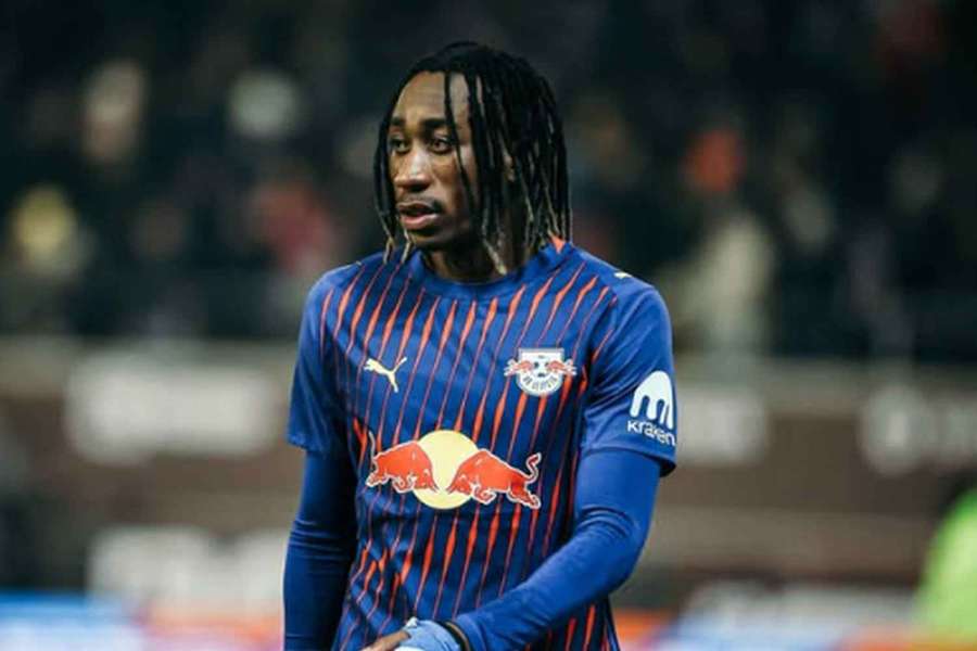 Křídelník bundesligového Lipska Yan Diomande Křídelník bundesligového Lipska Yan Diomande