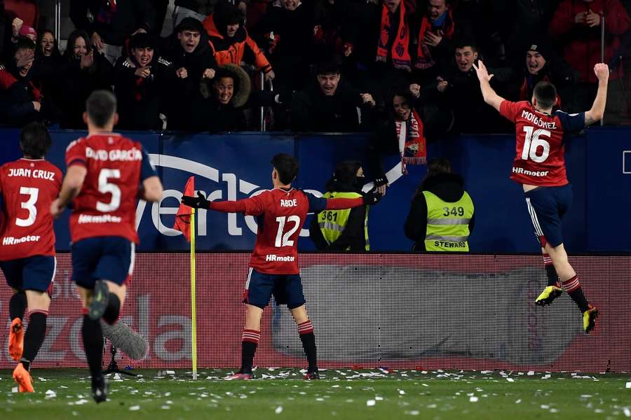 Trotz sportlicher Erfolge wird Osasuna kommendes Jahr höchstwahrscheinlich nicht am Europapokal teilnehmen