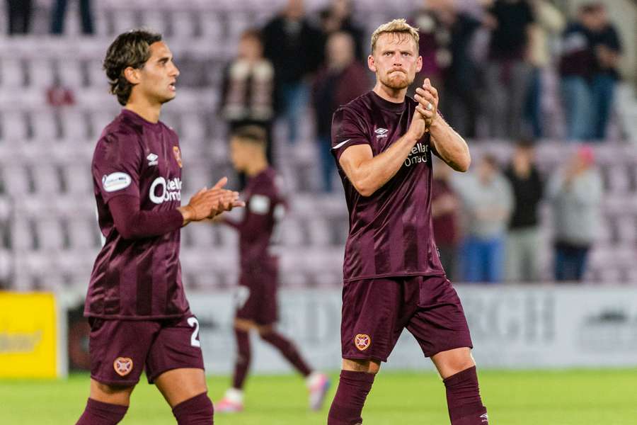 Kingsley glad Hearts' faithful players rewarded for their loyalty