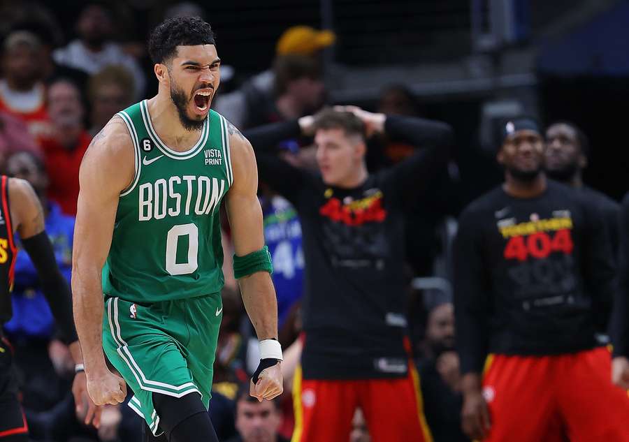 De Celtics werden vorig seizoen tweede in de NBA.