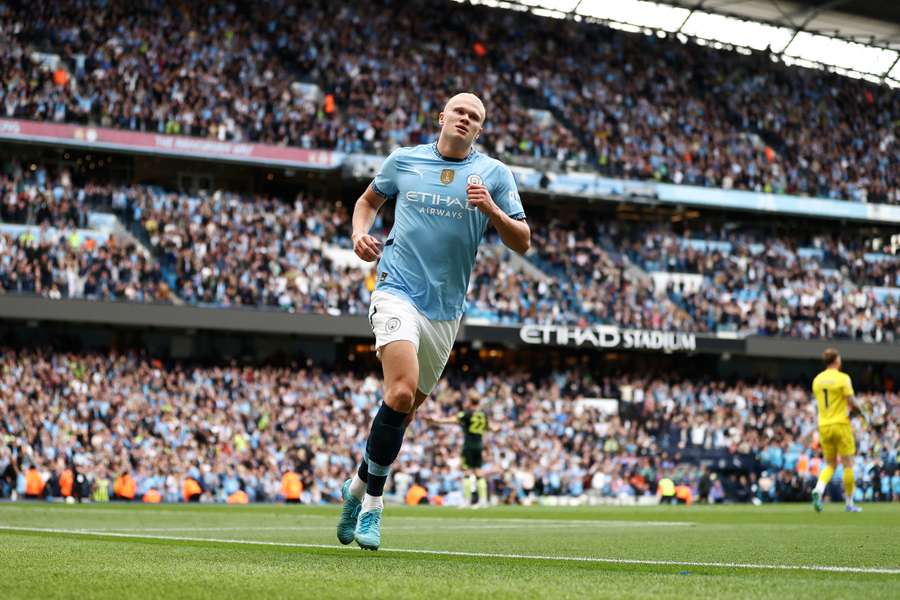 Manchester City nie przestaje wygrywać, Erling Haaland nie przestaje strzelać