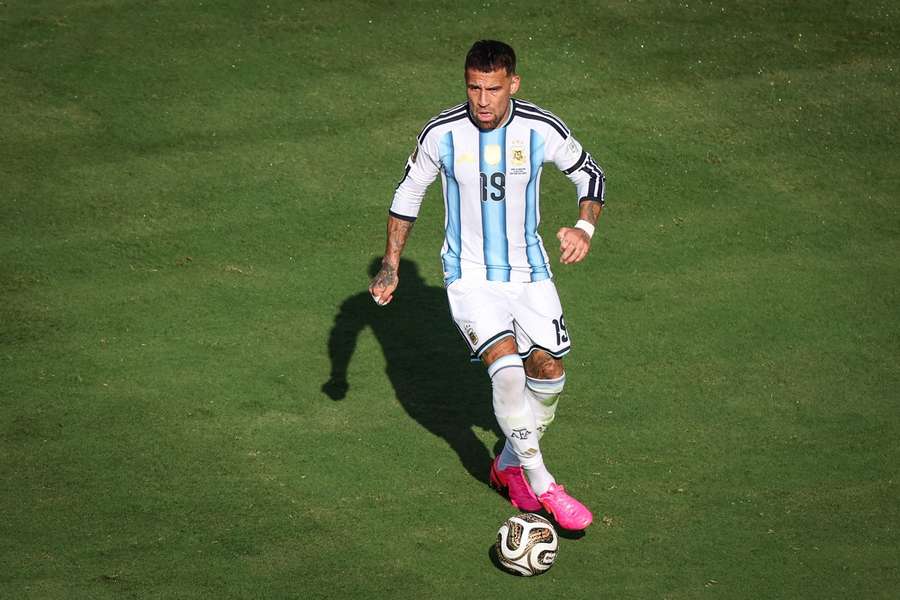Otamendi fez 139 jogos pela seleção principal da Argentina Otamendi fez 139 jogos pela seleção principal da Argentina
