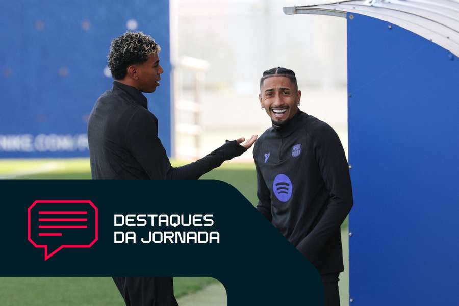 Raphinha e Lamine Yamal deverão estar em ação em Stamford Bridge Raphinha e Lamine Yamal deverão estar em ação em Stamford Bridge