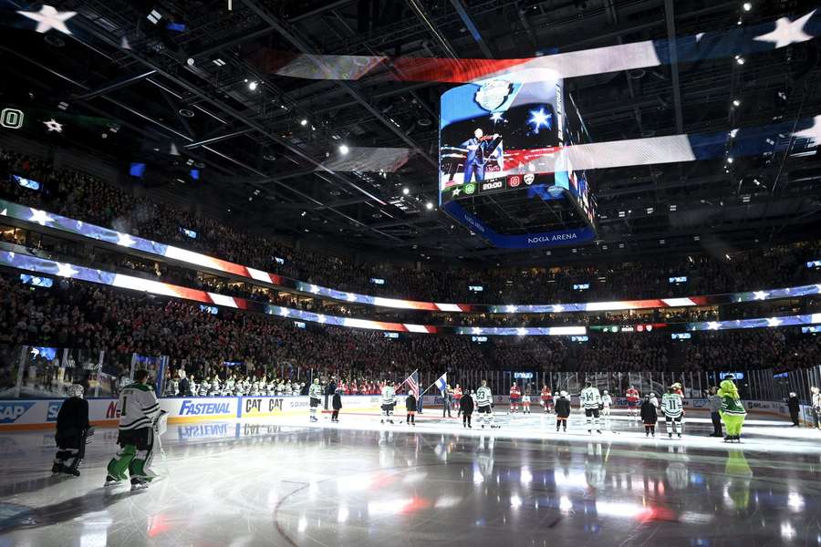 Das letzte Spiel der NHL in Europa fand in Finnland statt.