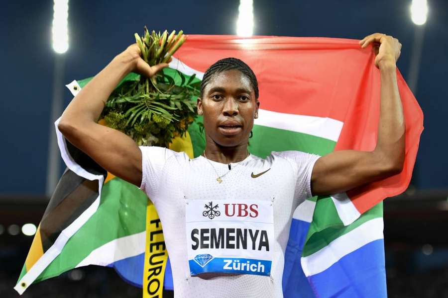 Leichathletik-Star Caster Semenya.