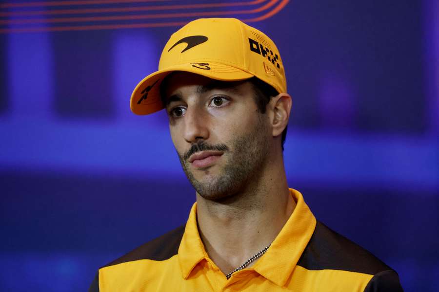 Ricciardo is saying farewell to McLaren