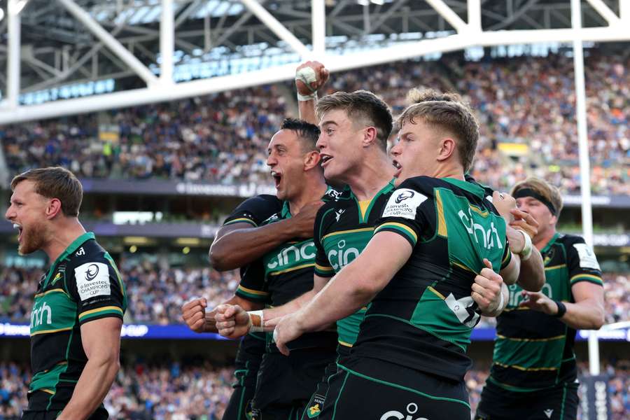 Le Leinster début-mai.