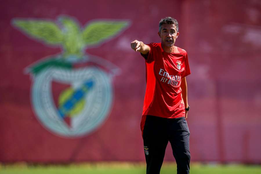 Bruno Lage, treinador do Benfica