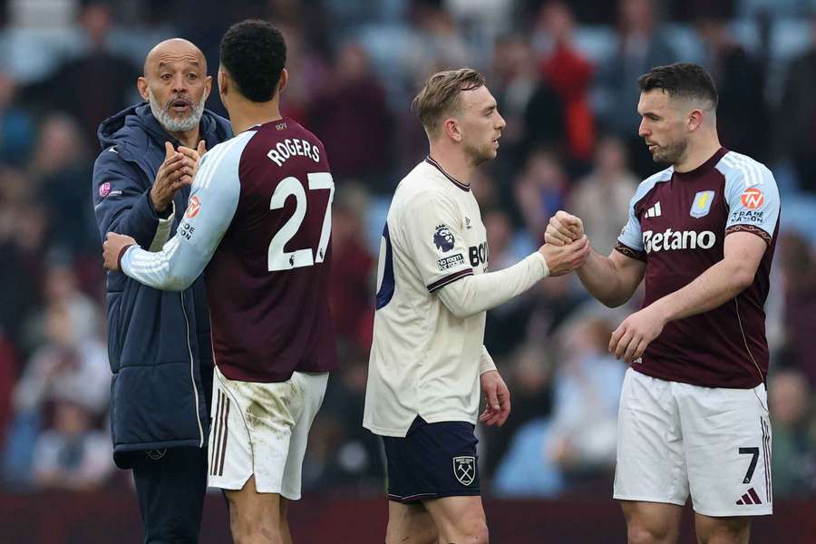 West Ham boss Nuno concedes Aston Villa "too strong" West Ham boss Nuno concedes Aston Villa "too strong"