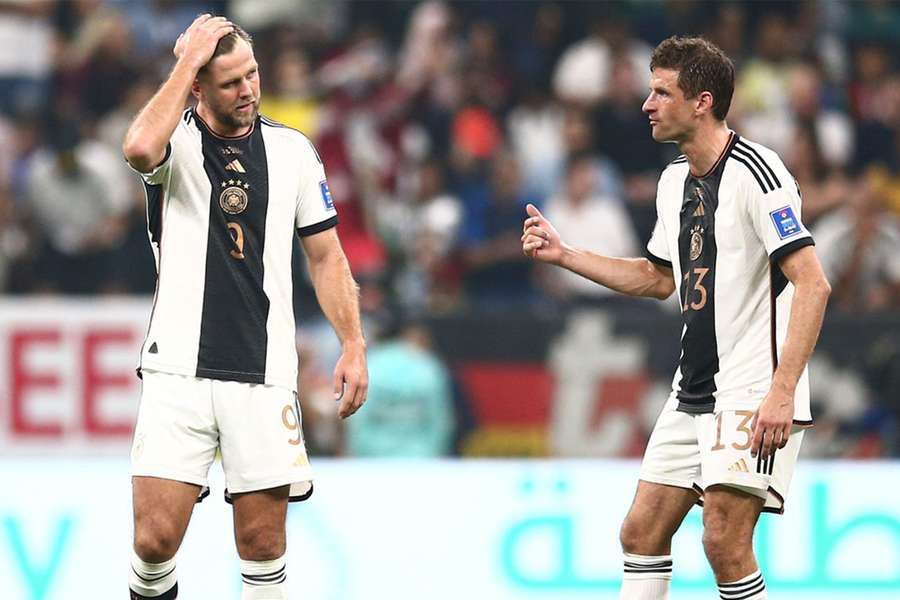 Thomas Müller ersetzt Füllkrug beim DFB.